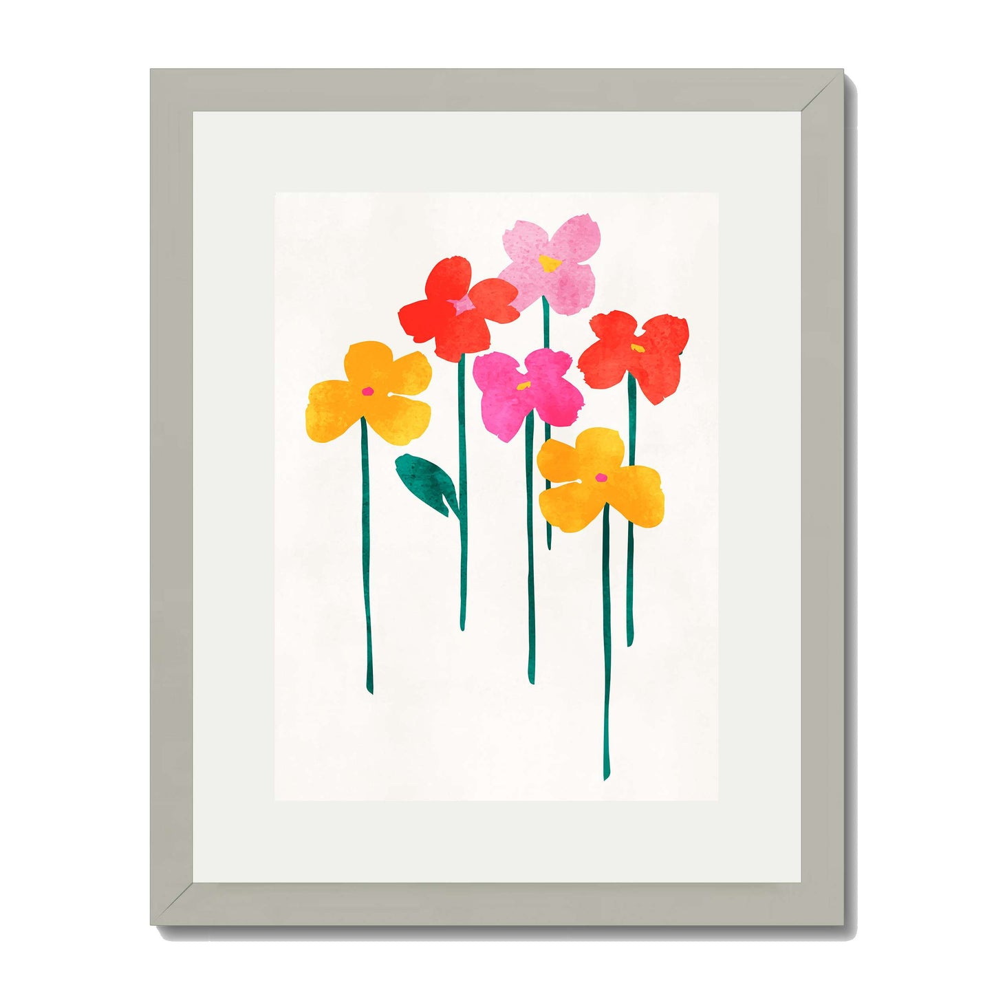 LITTLE HAPPY FLOWERS | PRINT