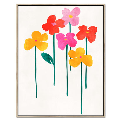 LITTLE HAPPY FLOWERS | CANVAS
