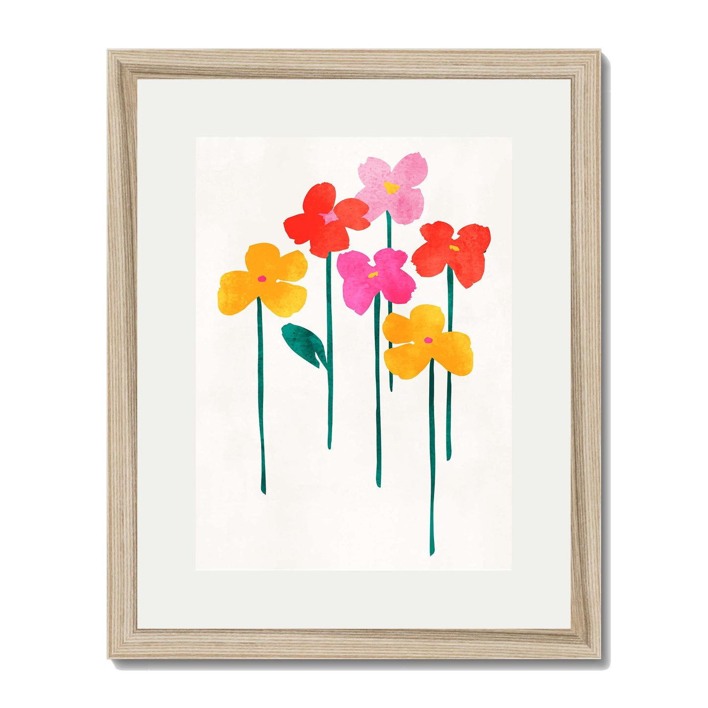 LITTLE HAPPY FLOWERS | PRINT