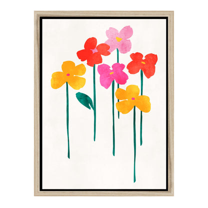 LITTLE HAPPY FLOWERS | CANVAS
