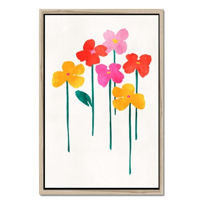 LITTLE HAPPY FLOWERS | CANVAS