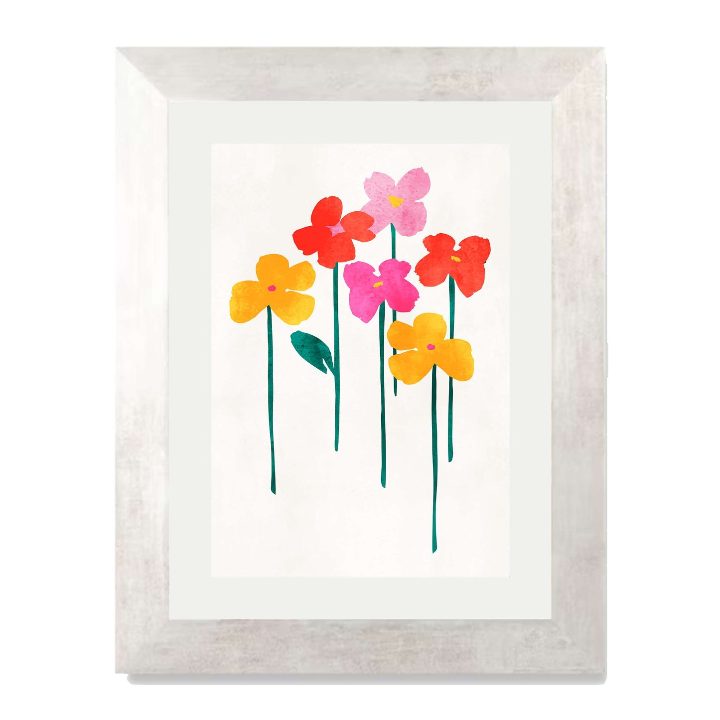 LITTLE HAPPY FLOWERS | PRINT