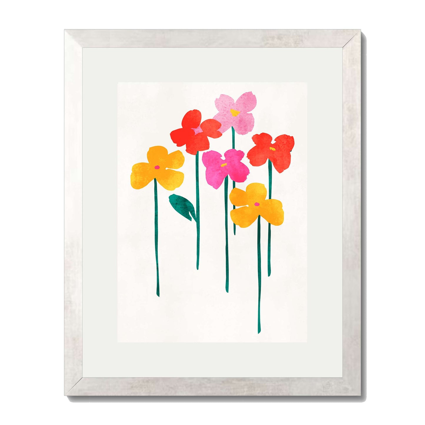 LITTLE HAPPY FLOWERS | PRINT