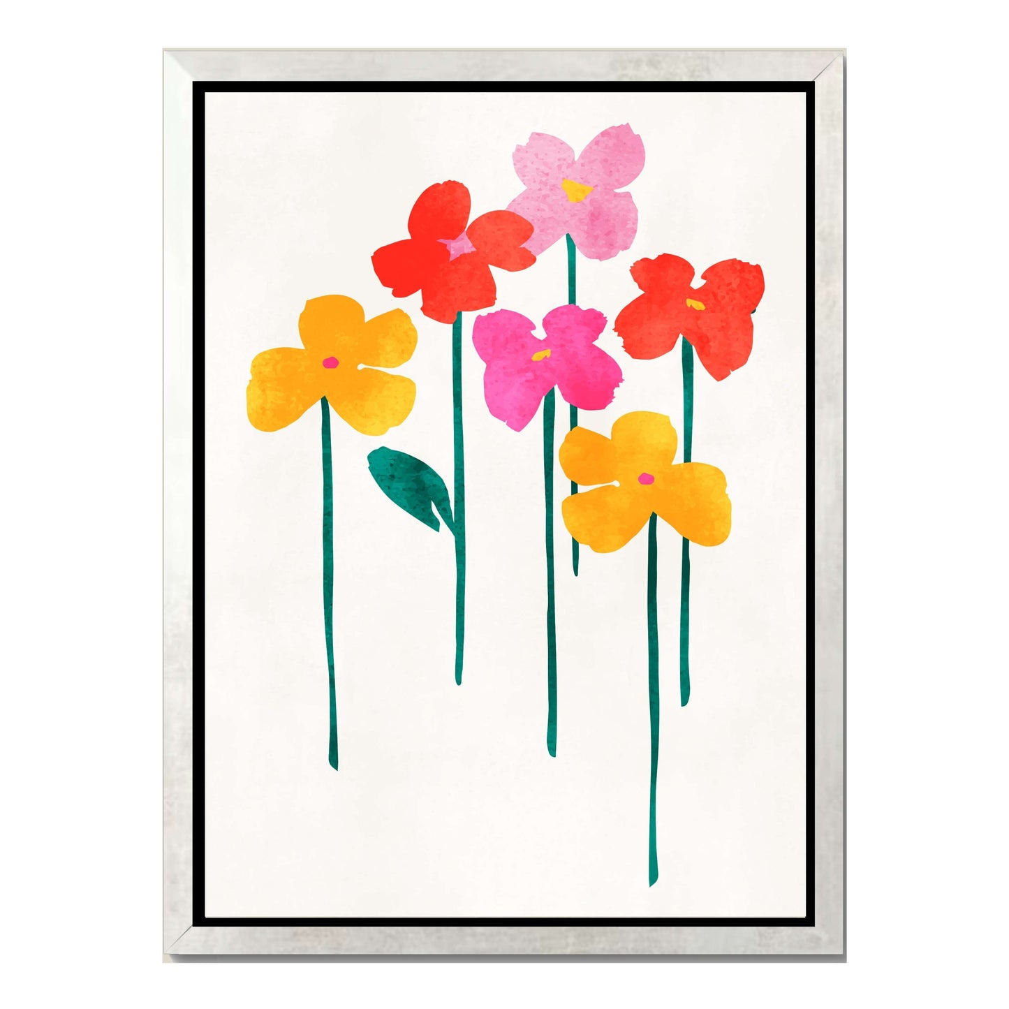 LITTLE HAPPY FLOWERS | CANVAS