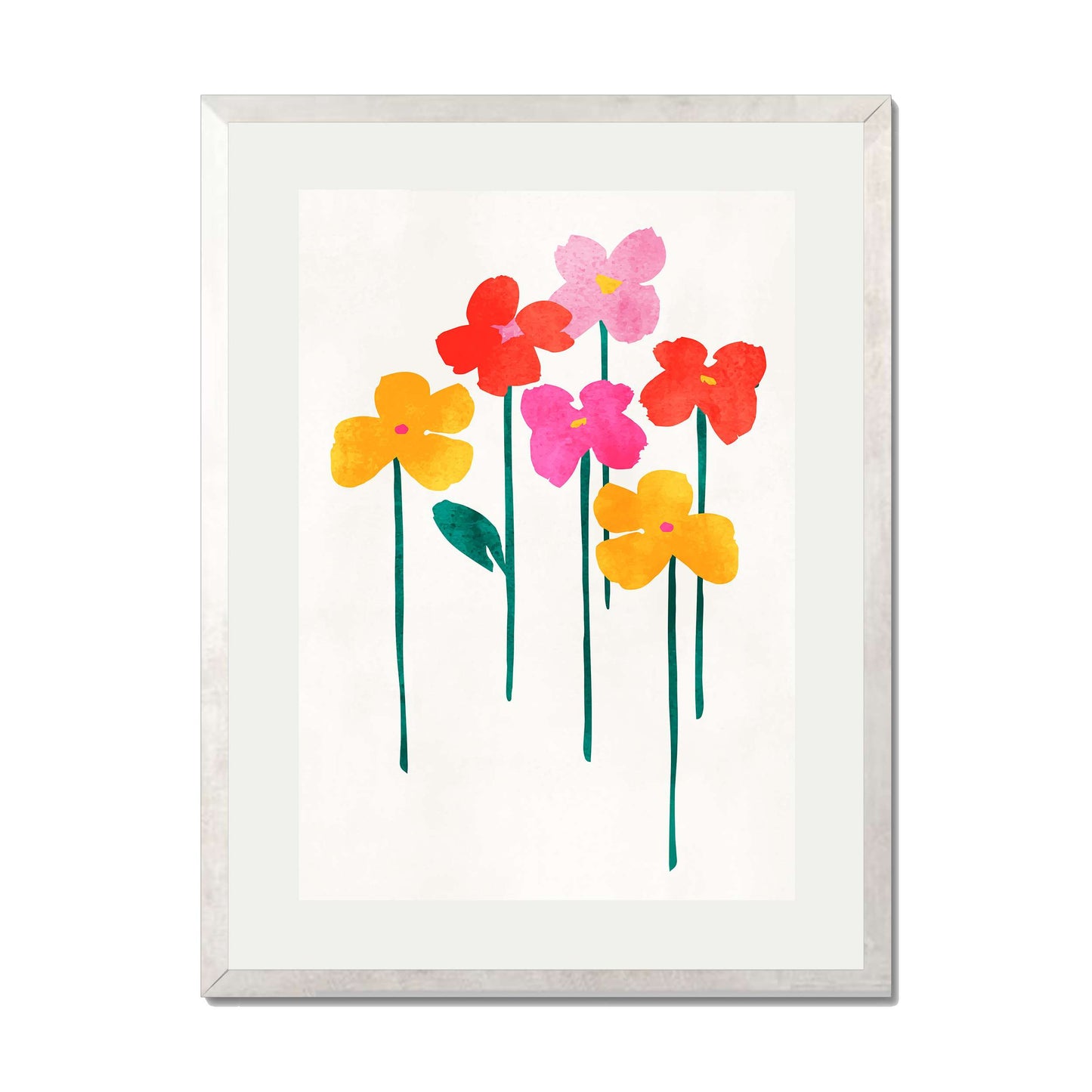 LITTLE HAPPY FLOWERS | PRINT