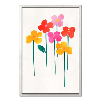 LITTLE HAPPY FLOWERS | CANVAS