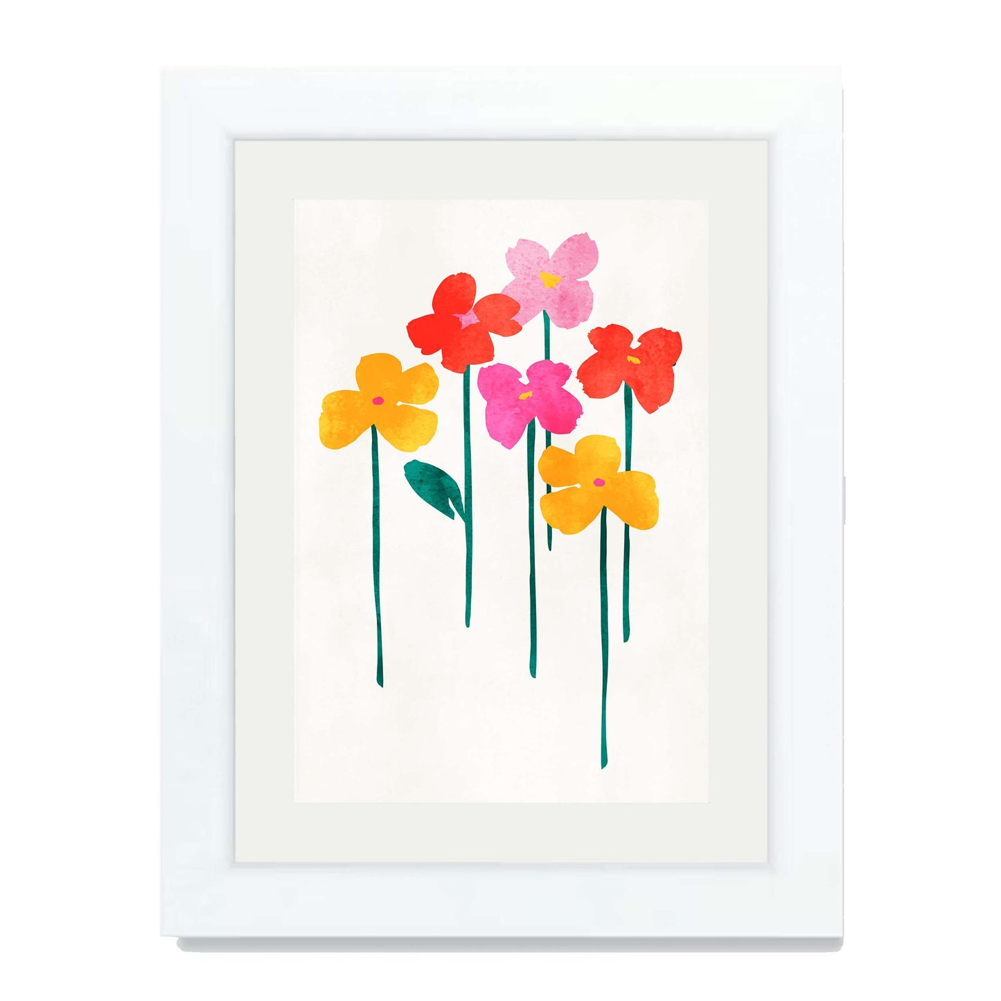 LITTLE HAPPY FLOWERS | PRINT