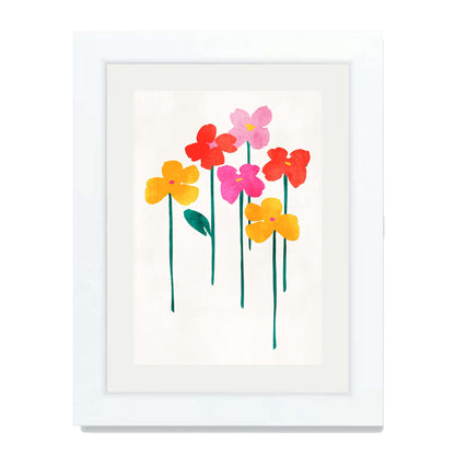 LITTLE HAPPY FLOWERS | PRINT