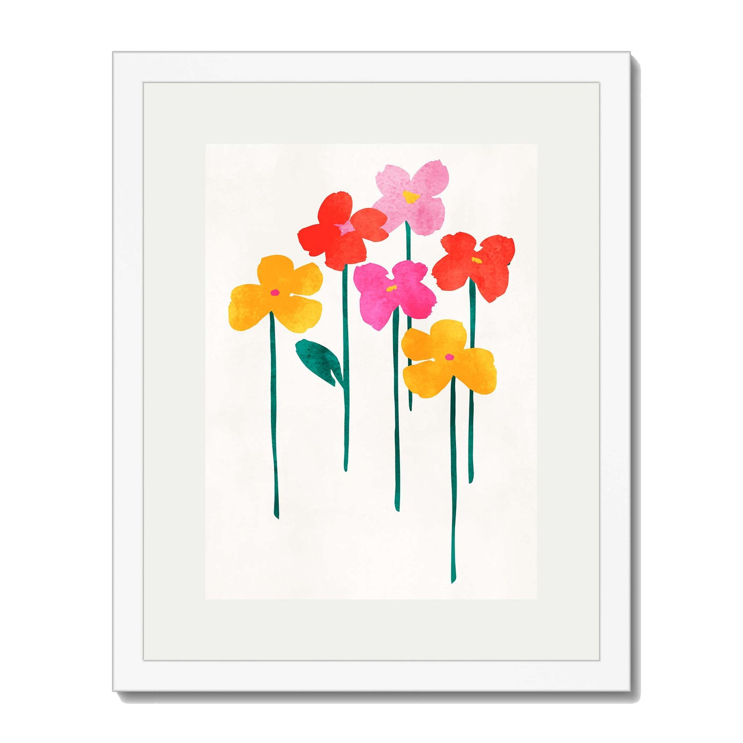 LITTLE HAPPY FLOWERS | PRINT