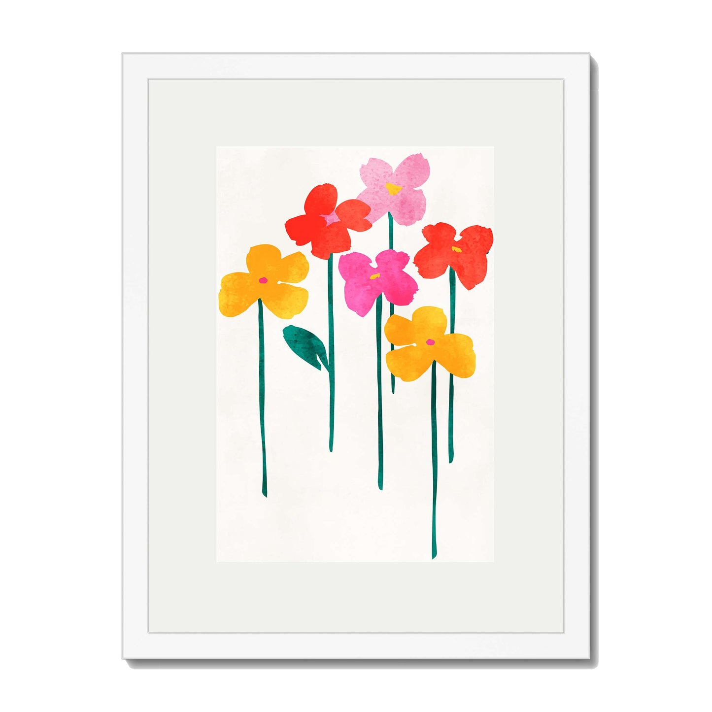 LITTLE HAPPY FLOWERS | PRINT