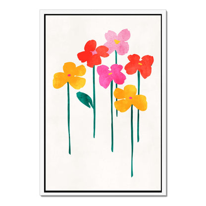 LITTLE HAPPY FLOWERS | CANVAS