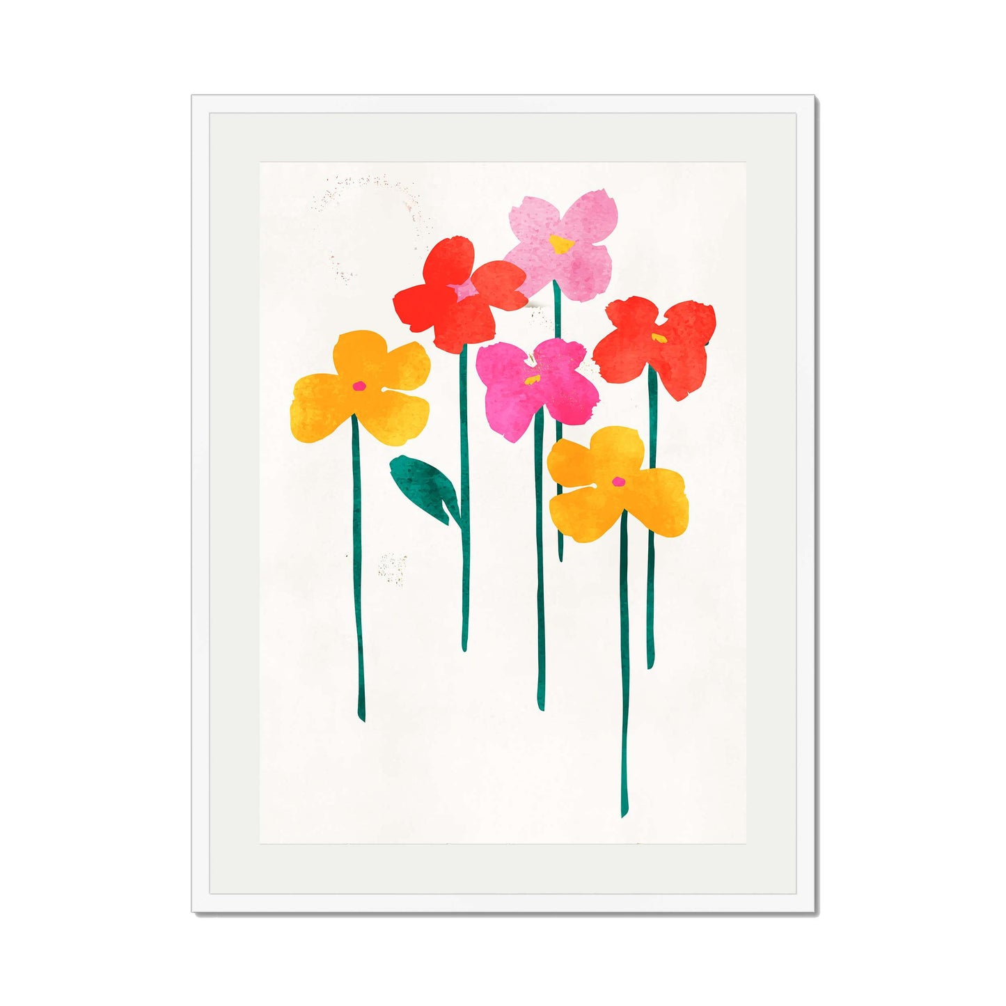 LITTLE HAPPY FLOWERS | PRINT
