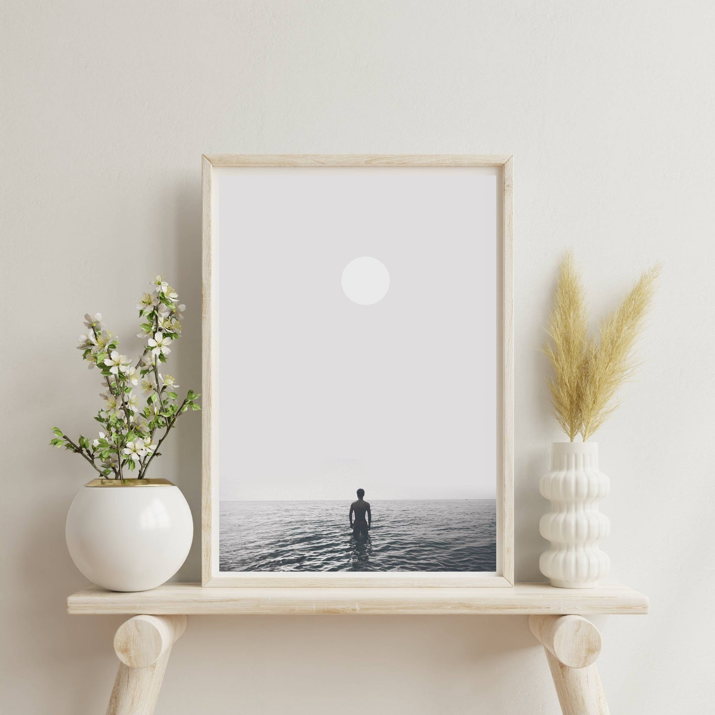 THE MAN AND THE SEA | PRINT