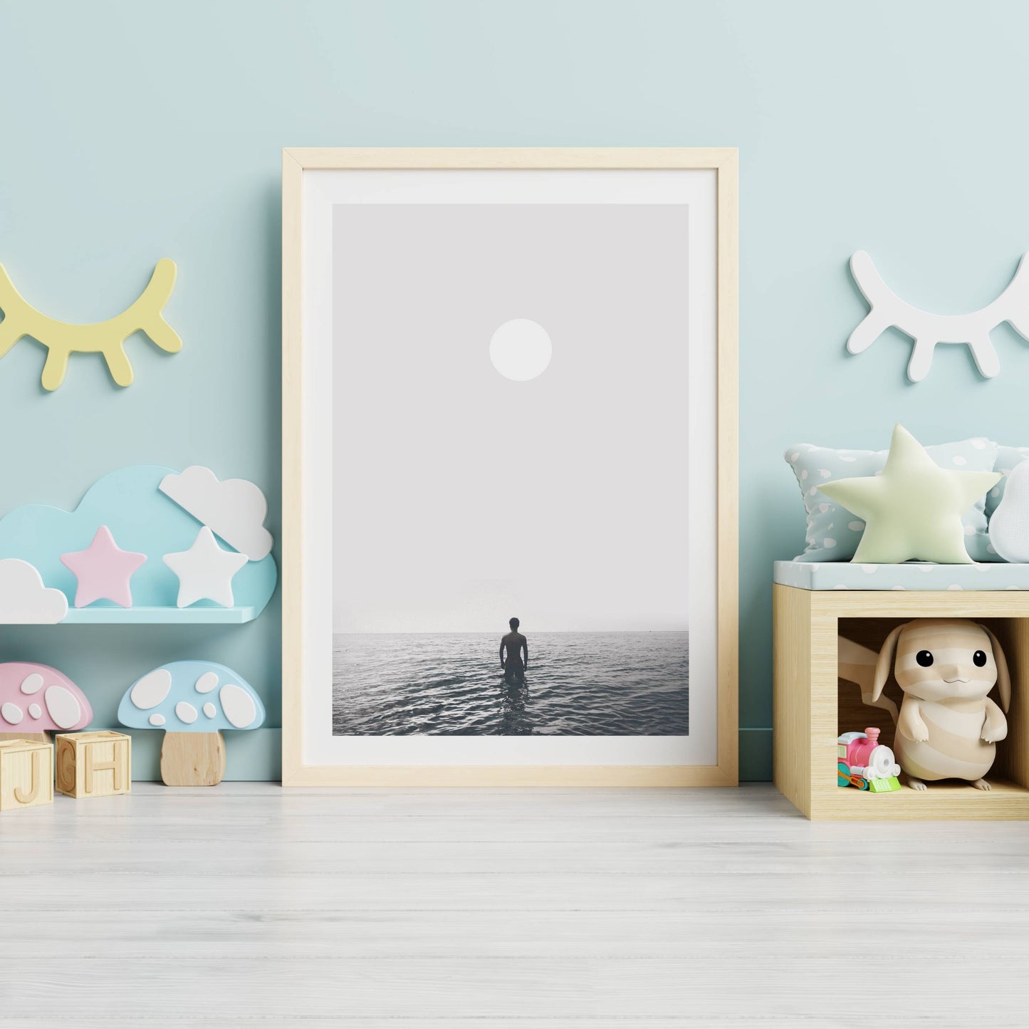 THE MAN AND THE SEA | PRINT