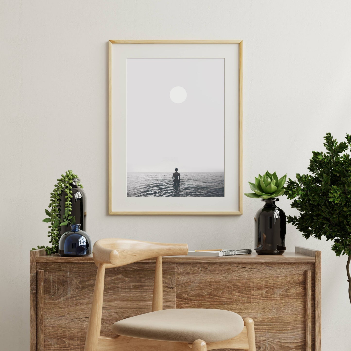 THE MAN AND THE SEA | PRINT