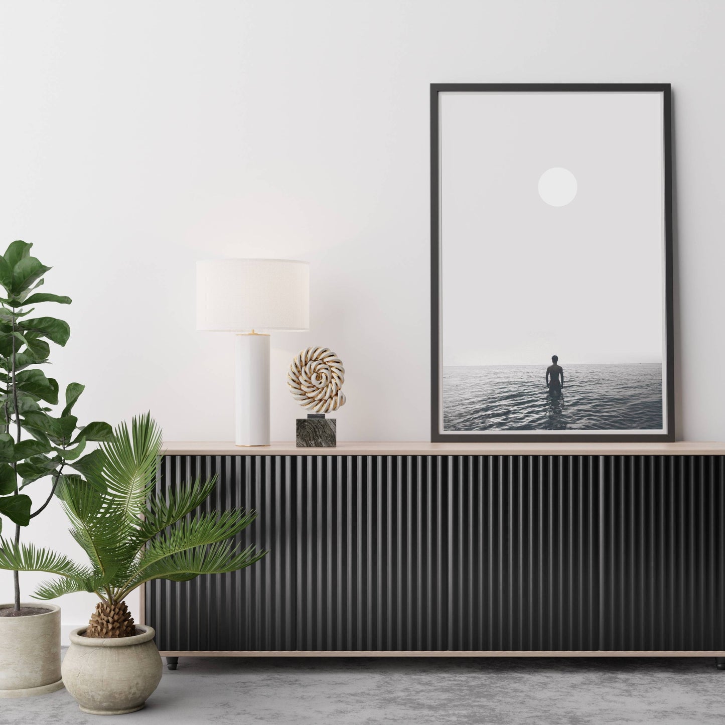 THE MAN AND THE SEA | PRINT