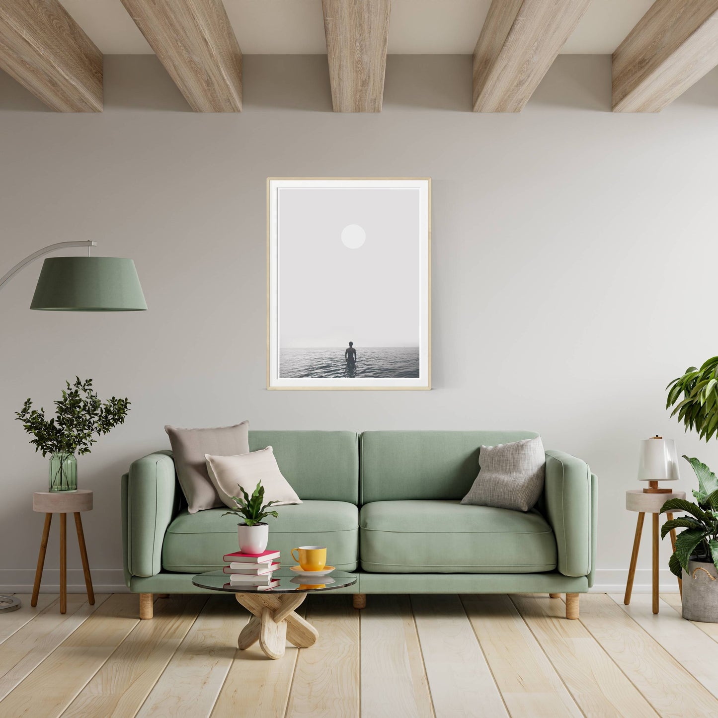 THE MAN AND THE SEA | PRINT