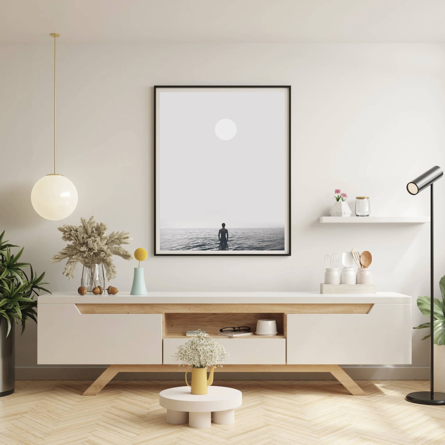 THE MAN AND THE SEA | PRINT