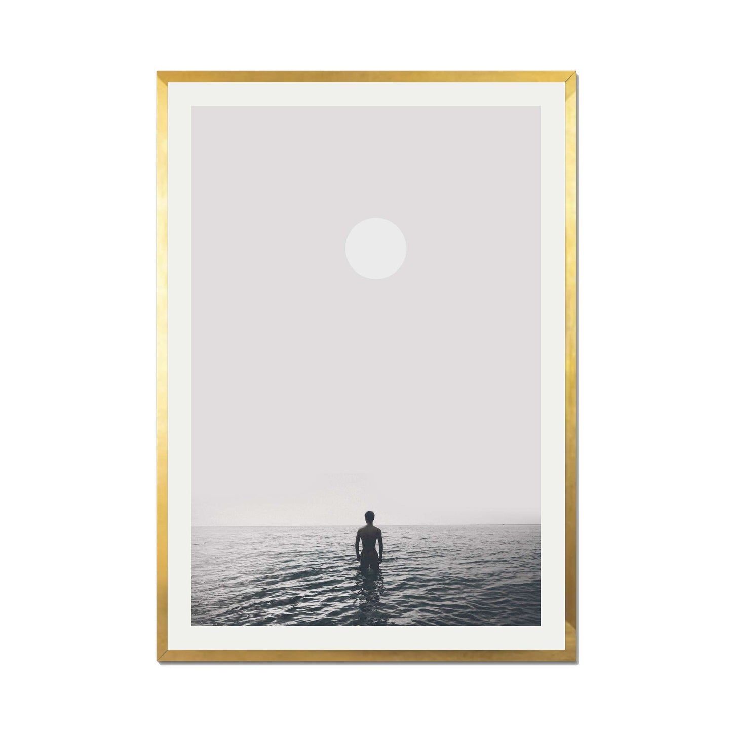 THE MAN AND THE SEA | PRINT