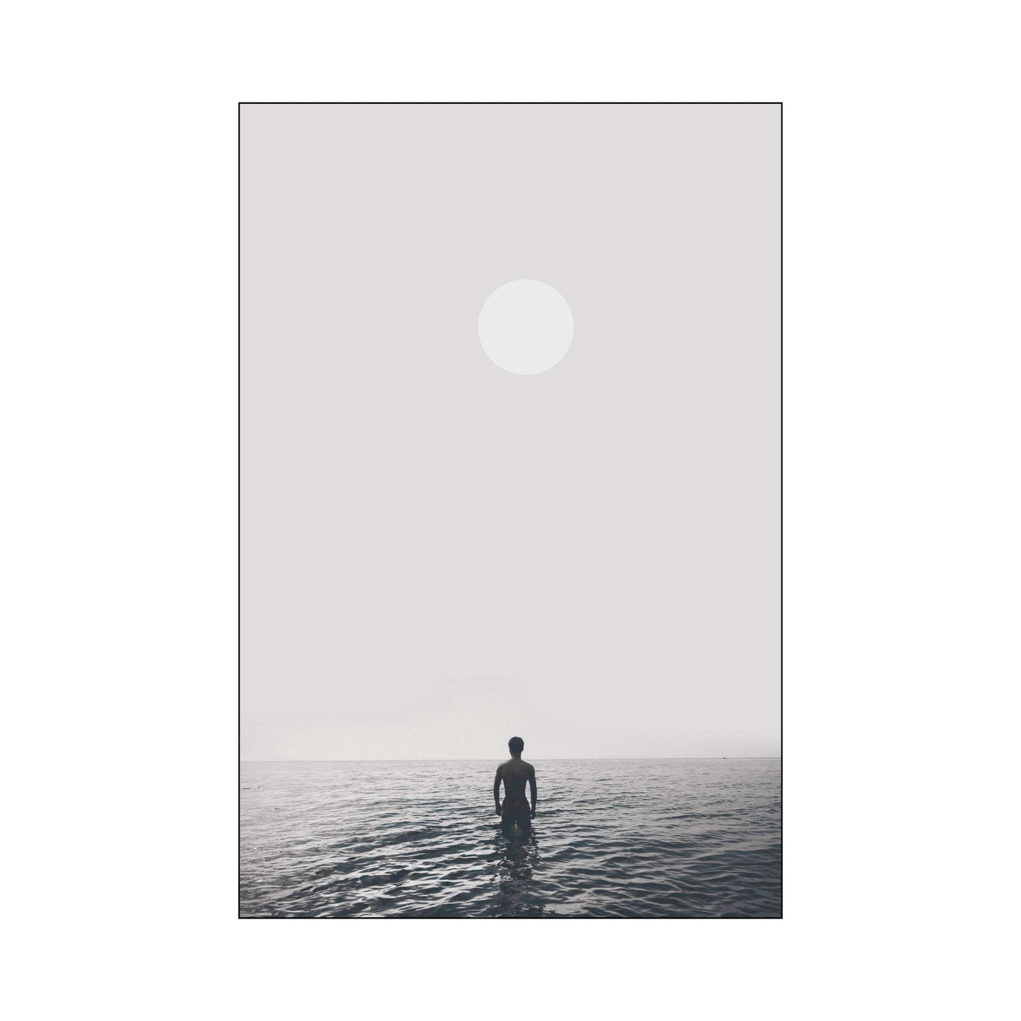 THE MAN AND THE SEA | PRINT