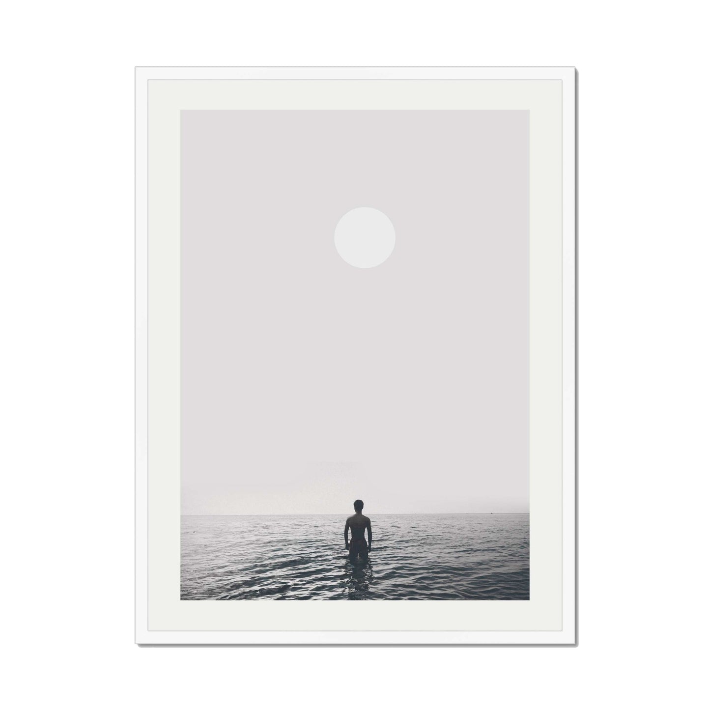 THE MAN AND THE SEA | PRINT