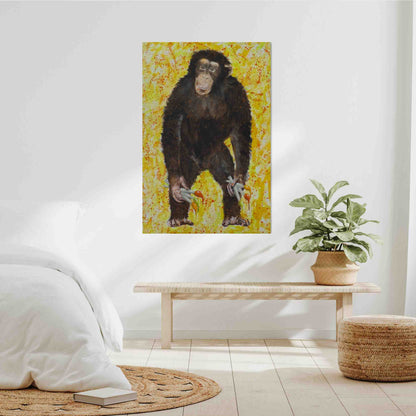 MONKEY ARTIST | CANVAS