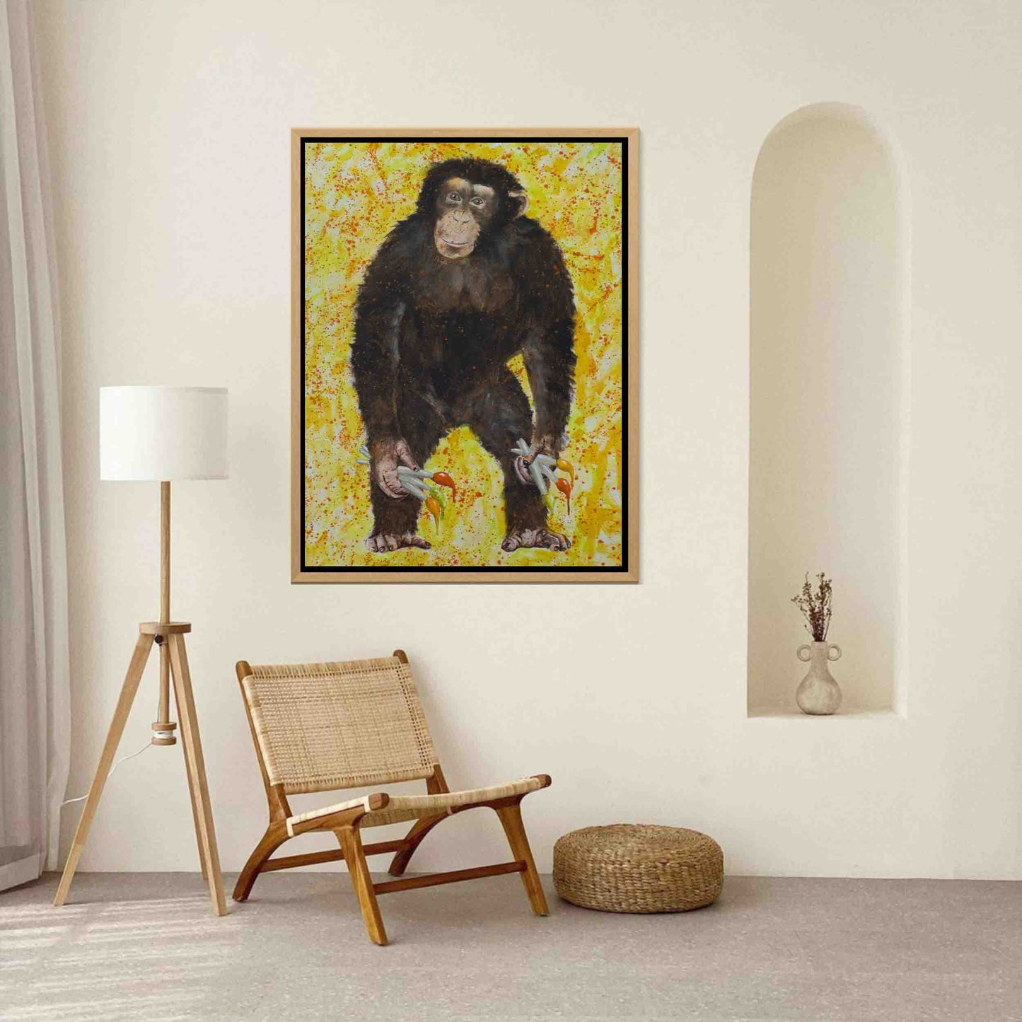 MONKEY ARTIST | CANVAS