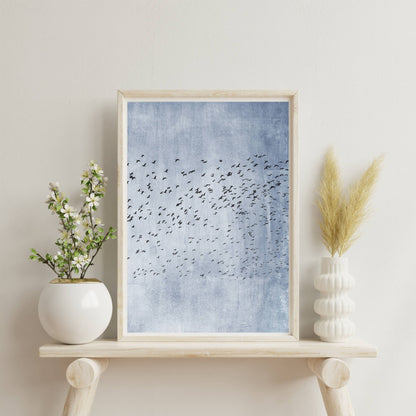 MOVING ON - BLUE | PRINT