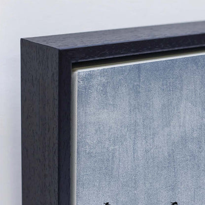 MOVING ON BLUE | CANVAS