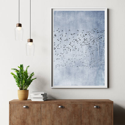 MOVING ON - BLUE | PRINT
