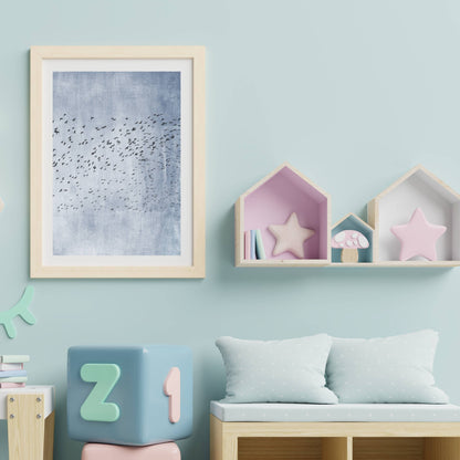 MOVING ON - BLUE | PRINT