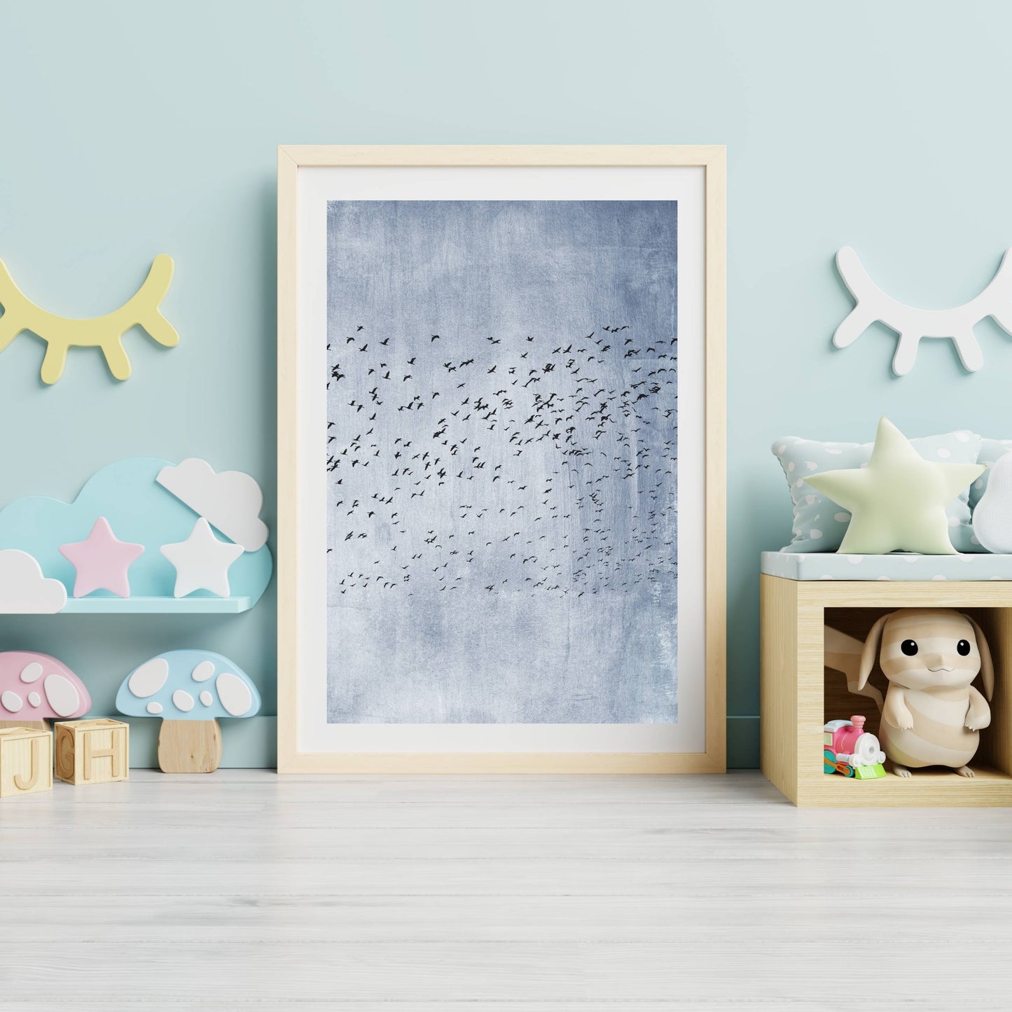 MOVING ON - BLUE | PRINT