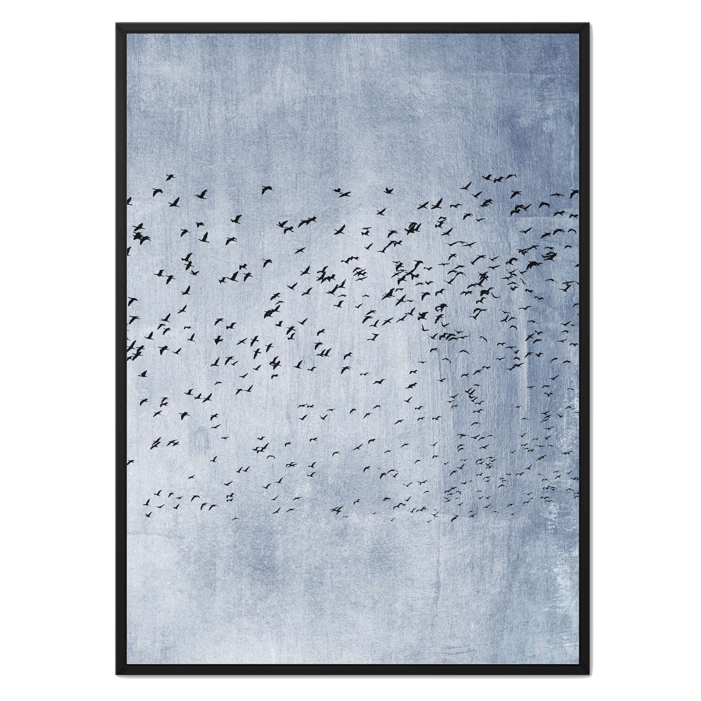 MOVING ON BLUE | CANVAS