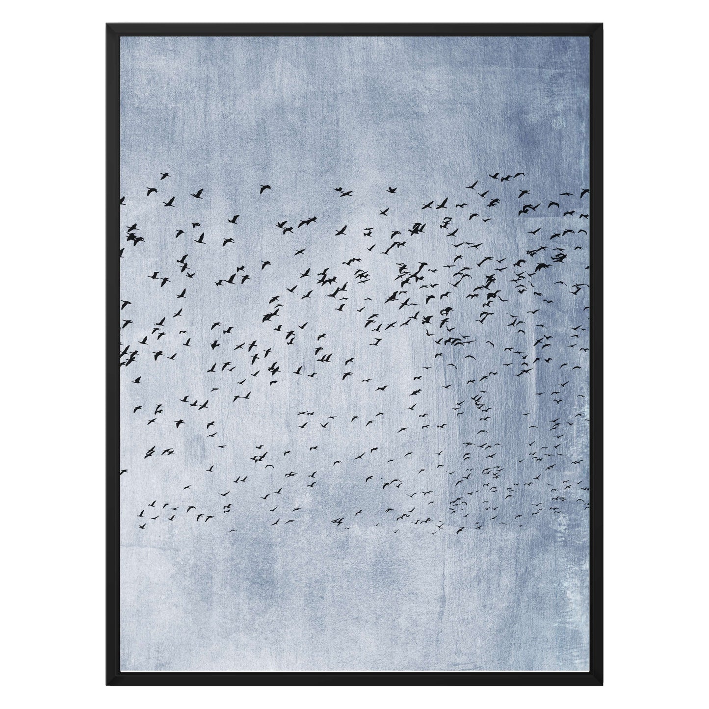 MOVING ON BLUE | CANVAS