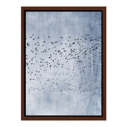 MOVING ON BLUE | CANVAS