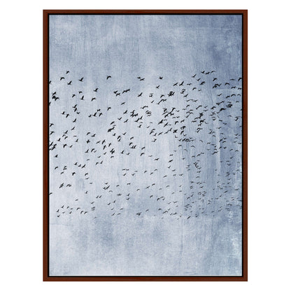MOVING ON BLUE | CANVAS