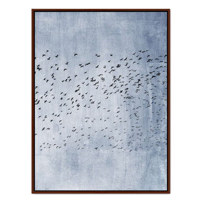 MOVING ON BLUE | CANVAS