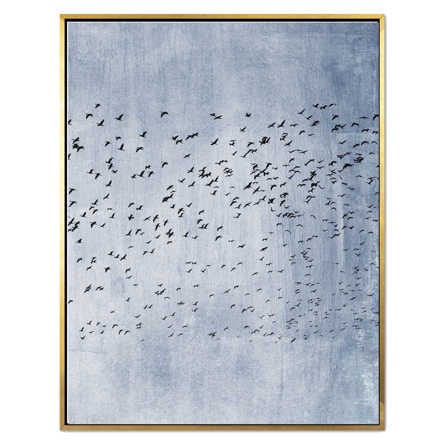 MOVING ON BLUE | CANVAS