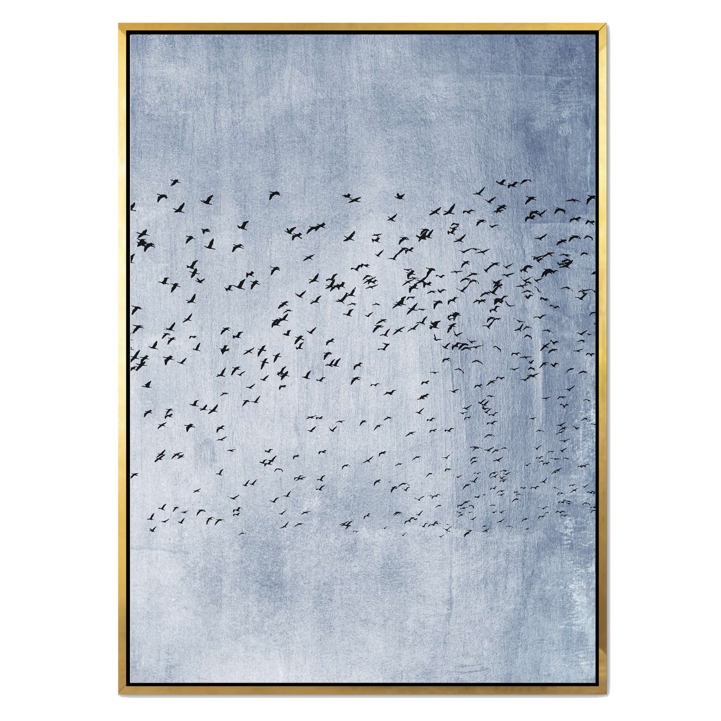 MOVING ON BLUE | CANVAS
