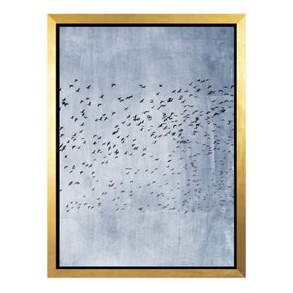MOVING ON BLUE | CANVAS
