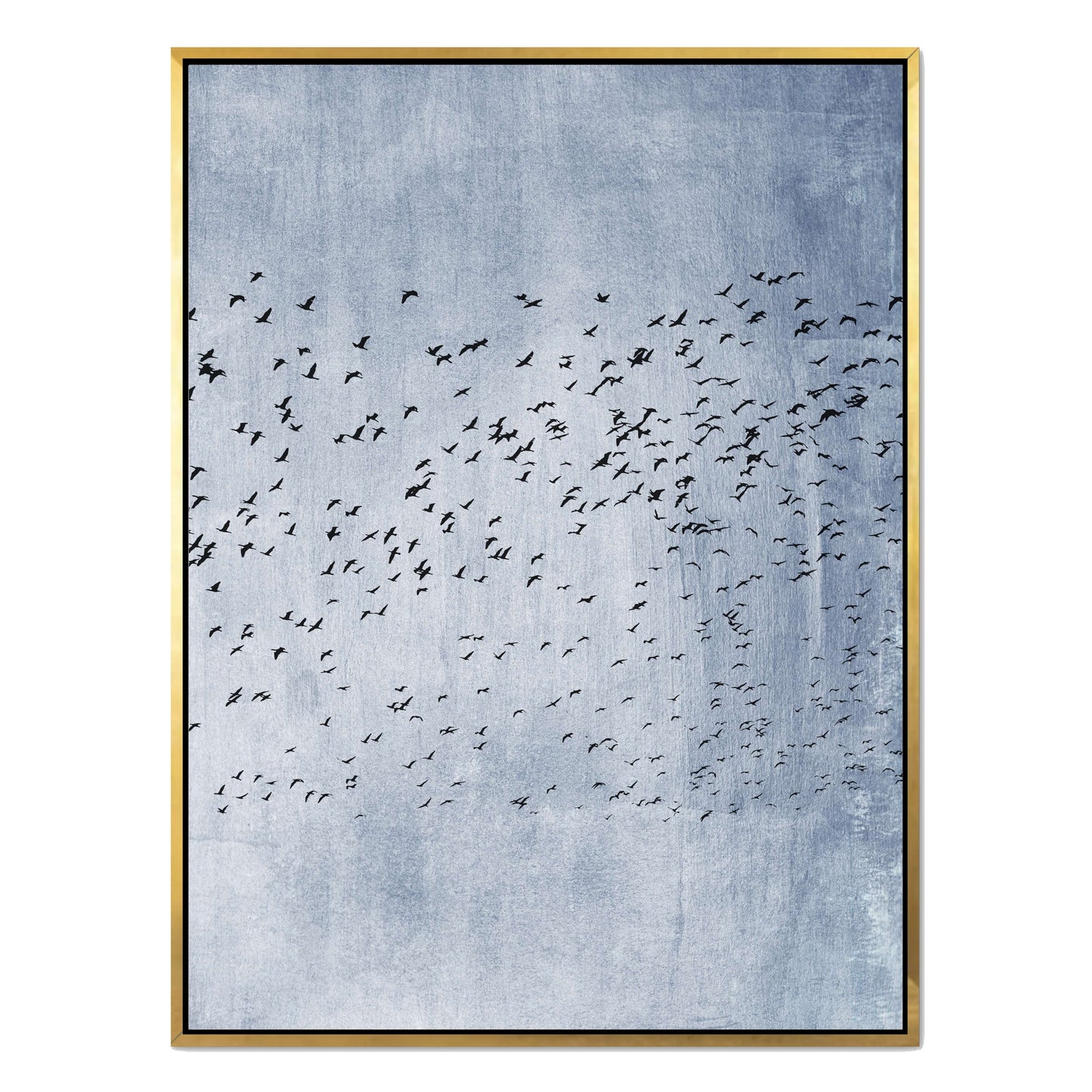 MOVING ON BLUE | CANVAS