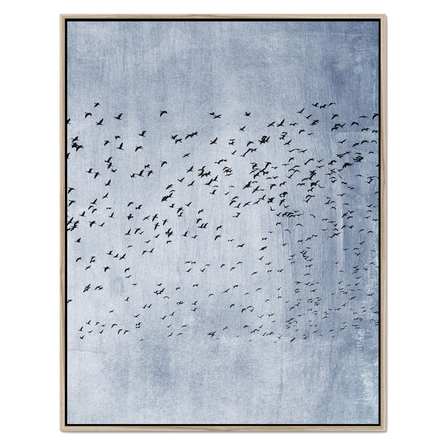 MOVING ON BLUE | CANVAS