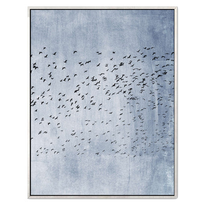 MOVING ON BLUE | CANVAS