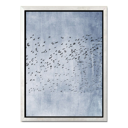 MOVING ON BLUE | CANVAS