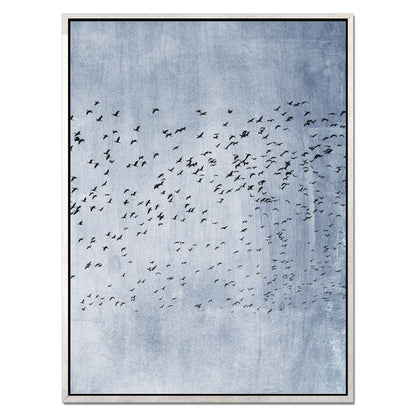 MOVING ON BLUE | CANVAS