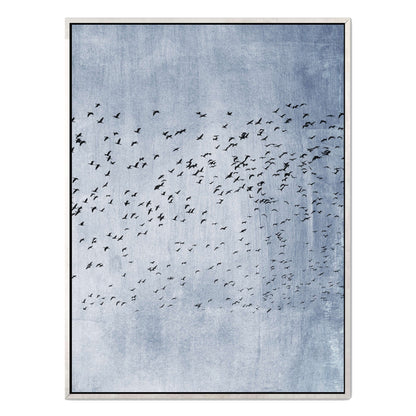 MOVING ON BLUE | CANVAS