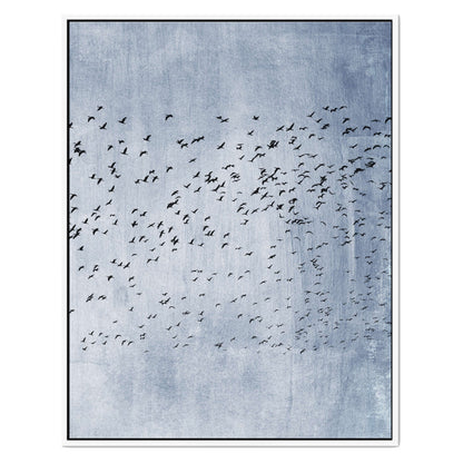 MOVING ON BLUE | CANVAS