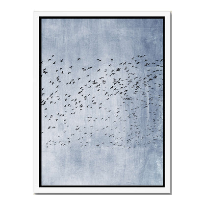 MOVING ON BLUE | CANVAS