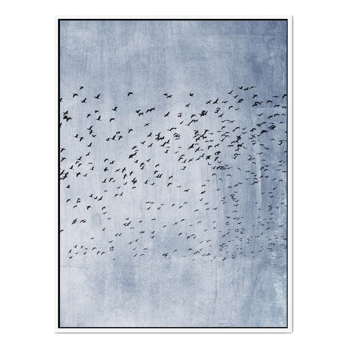 MOVING ON BLUE | CANVAS