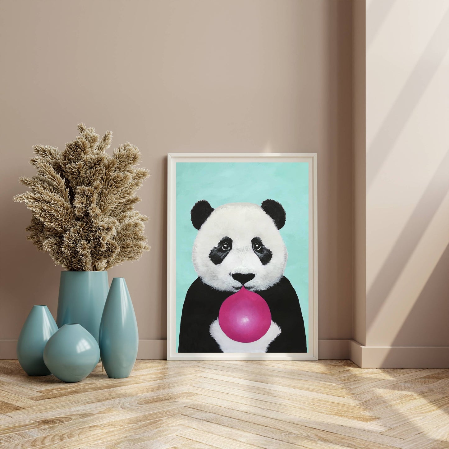 PANDA WITH BUBBLEGUM | PRINT
